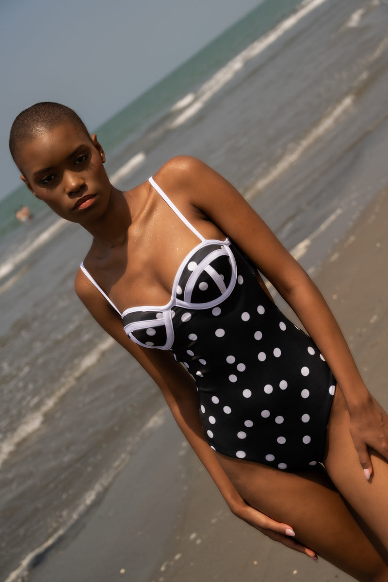 POLKA DOTS ONE PIECE